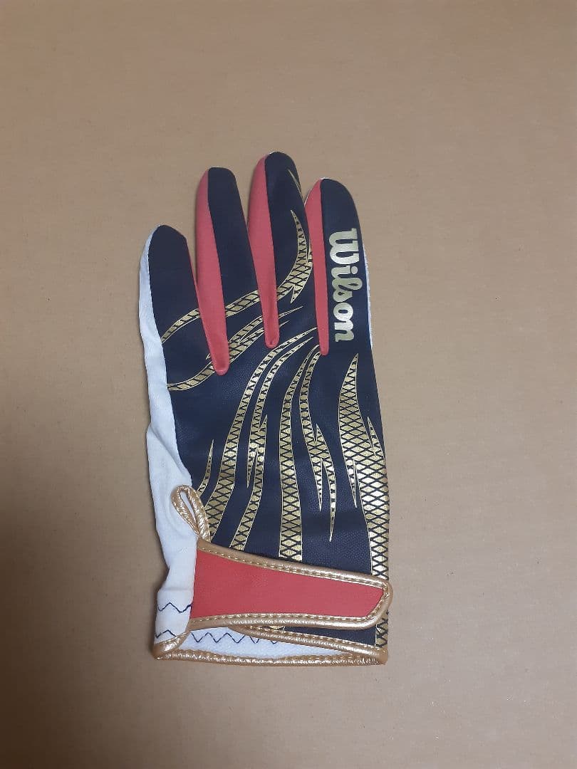 限定品Wilsonブラック&ゴールド軟式用ファーストミット大人用