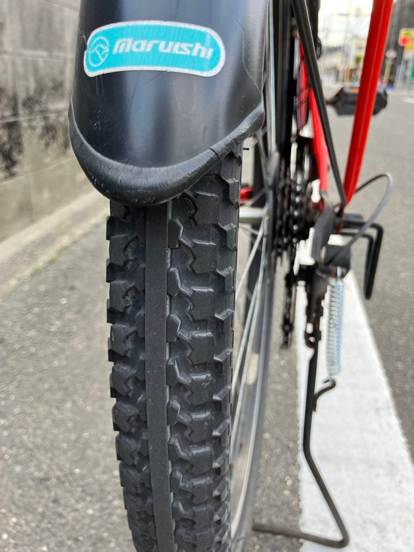 丸石サイクル　グラウス26インチ　限定カラーオレンジ色‼️現状品、used品！