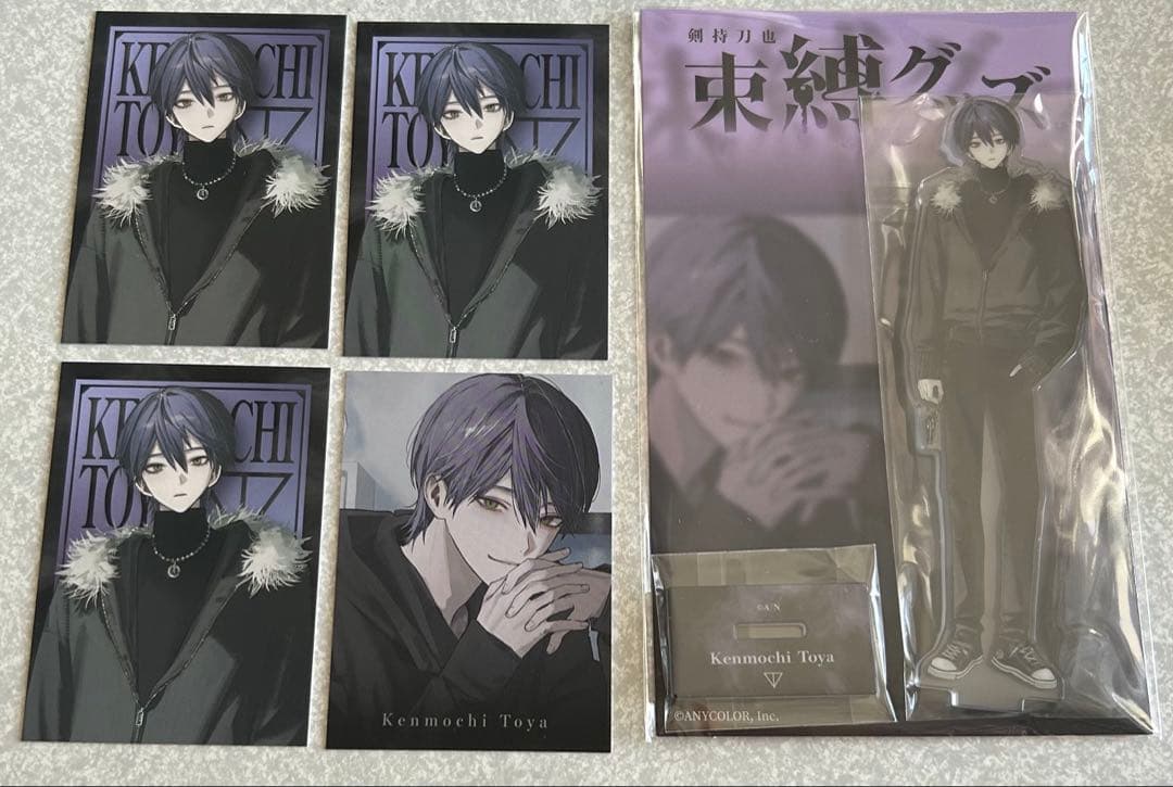 にじさんじ 剣持刀也 伏見ガク アクリルスタンド チェキ 缶バッジ まとめ売り