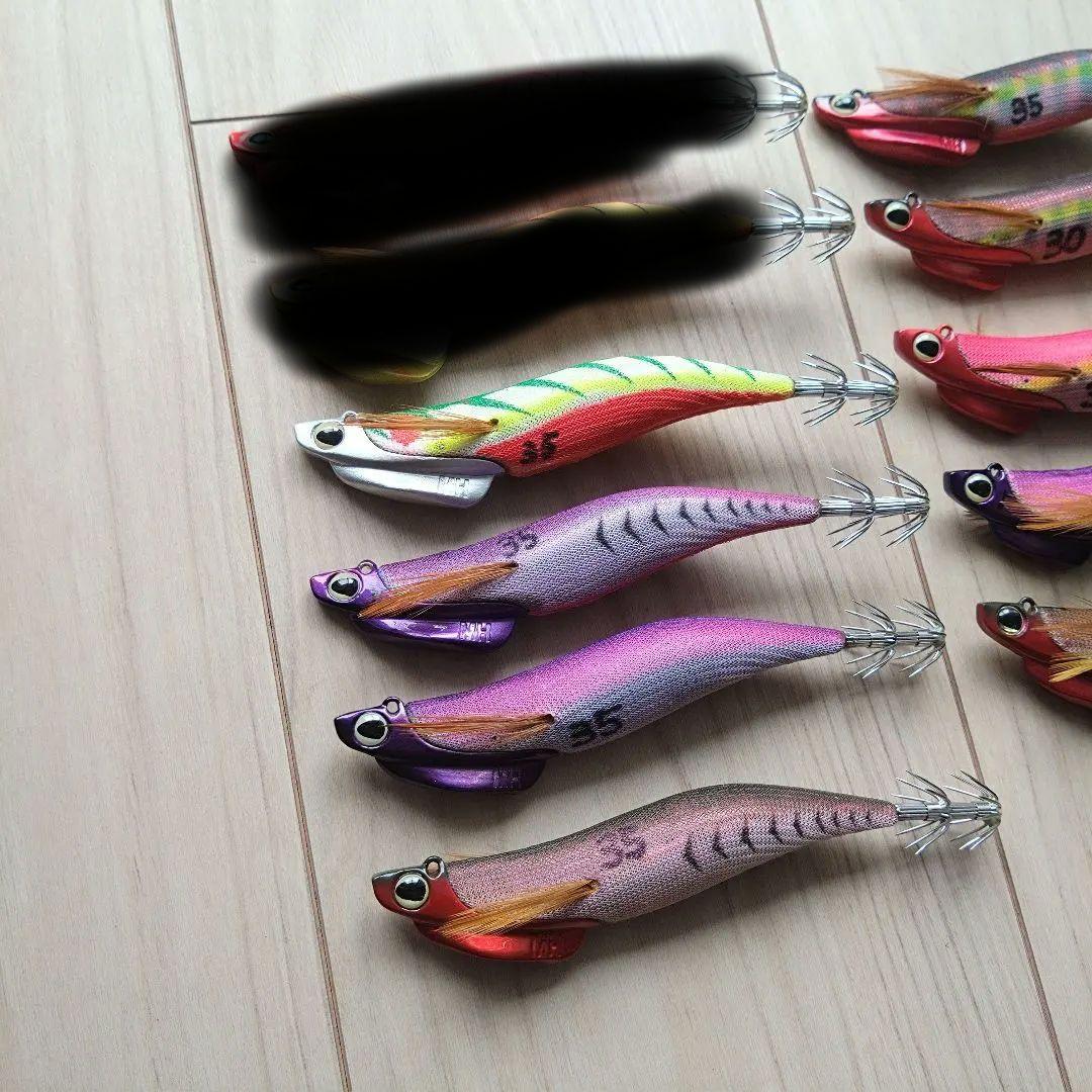 バレーヒル スクイッドシーカーTRエギ3.5号 9本セット 未使用