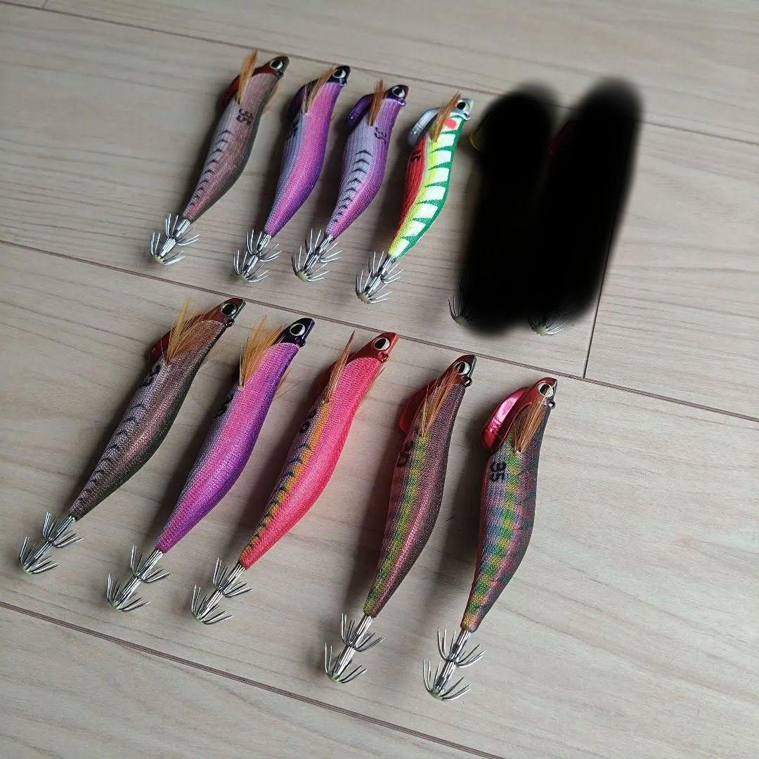 バレーヒル スクイッドシーカーTRエギ3.5号 9本セット 未使用