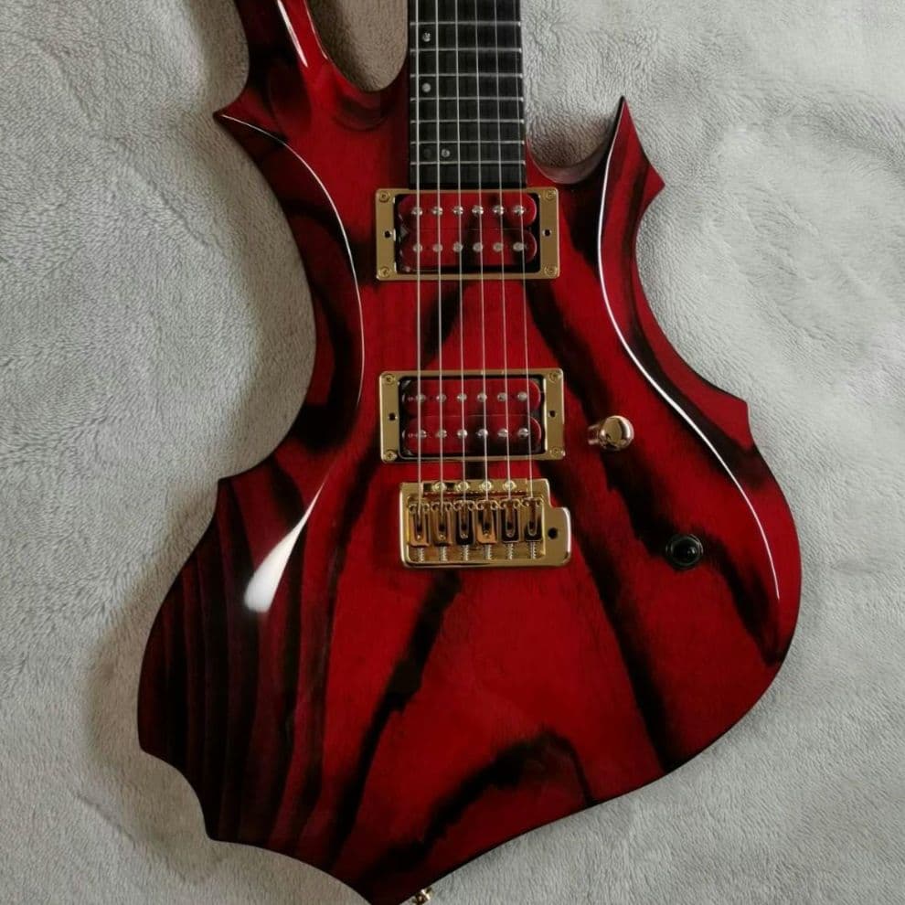 ESP フルカスタムオーダー ギター RED アッシュ