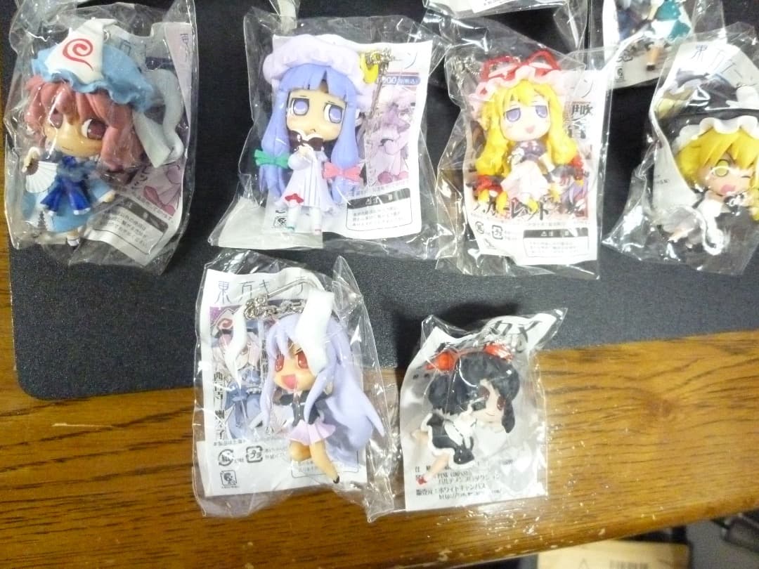 絶版　茜屋さんデザイン　東方マスコット　キーチェーン　10種まとめて