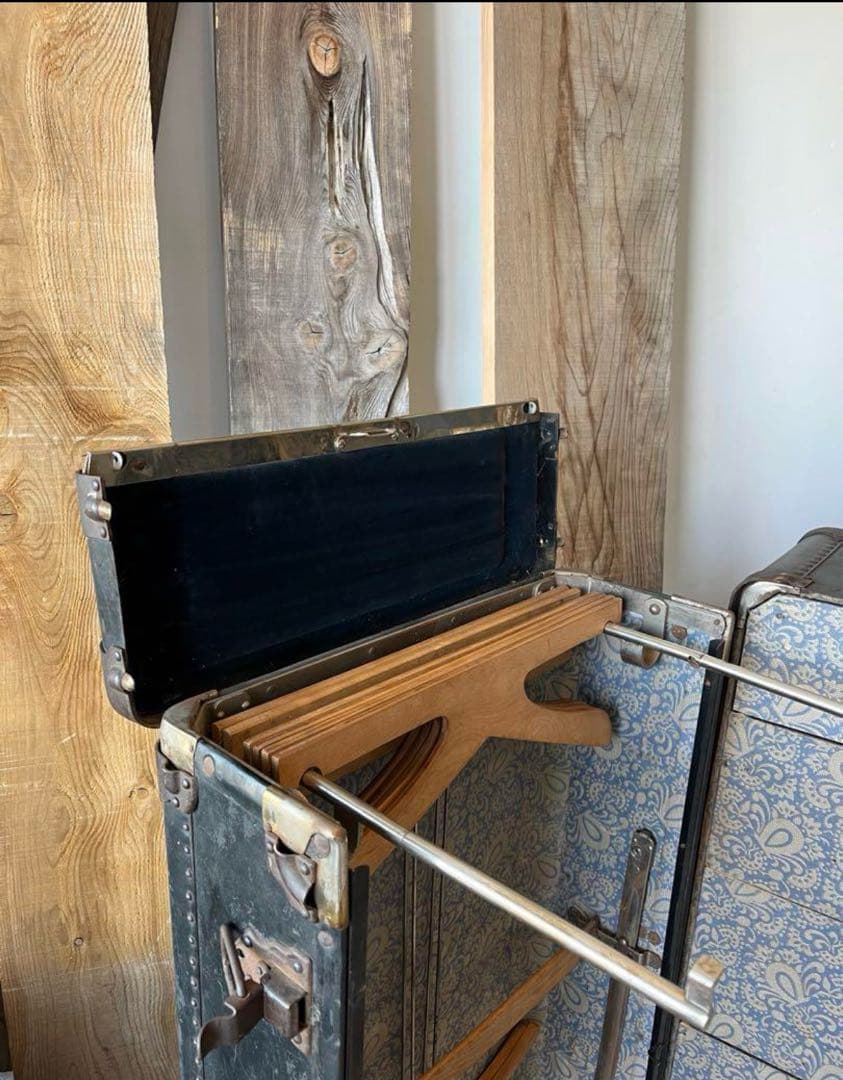 アンティークトランク　ヴィンテージ　ワードローブ　船舶トランク　HARTMANN