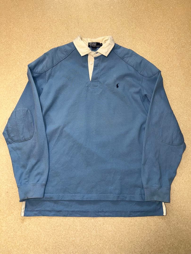 Polo by Ralph Lauren ラガーシャツ 水色