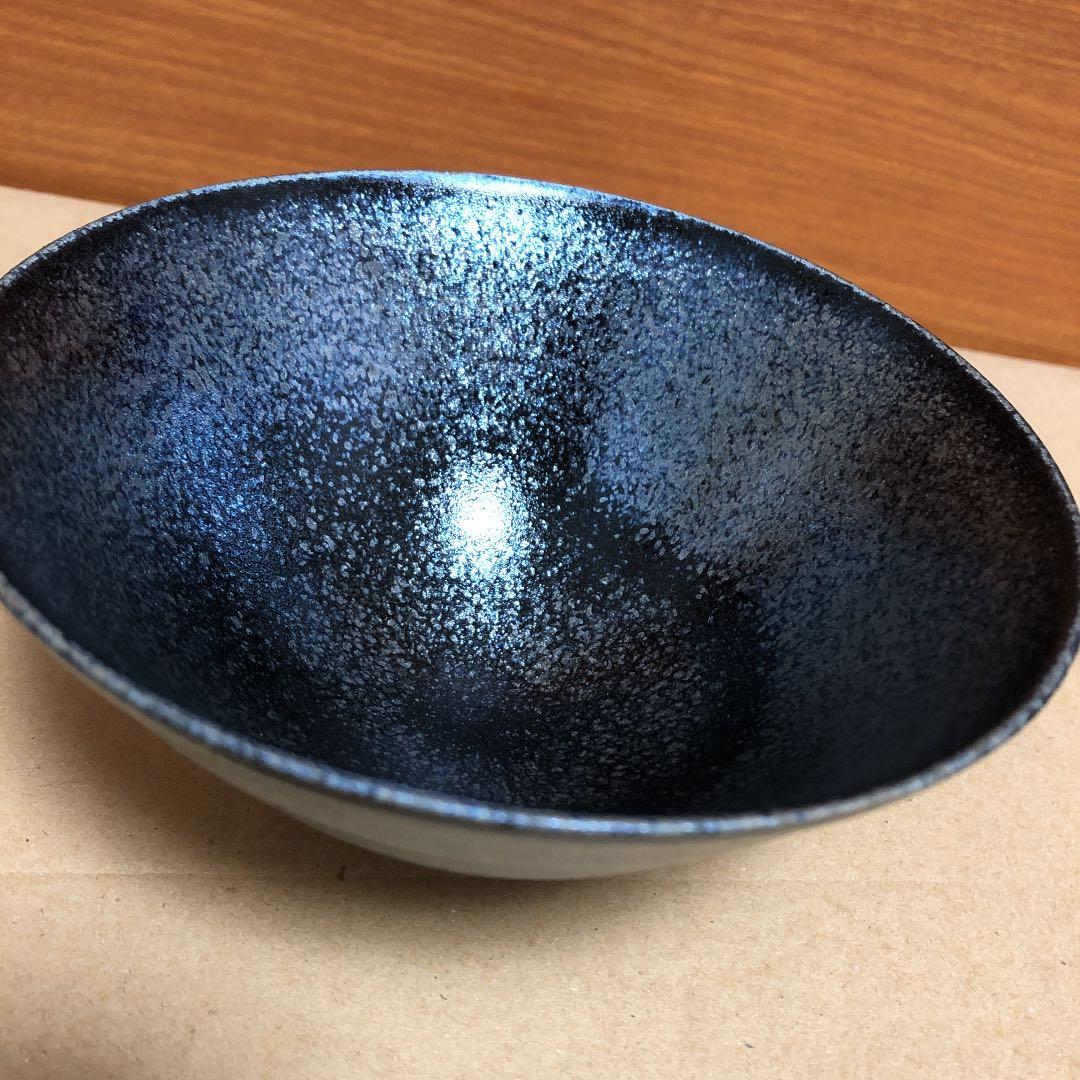 佐々木禅　土面天目 茶碗 共箱 印銘 茶道具 未使用 本物保証