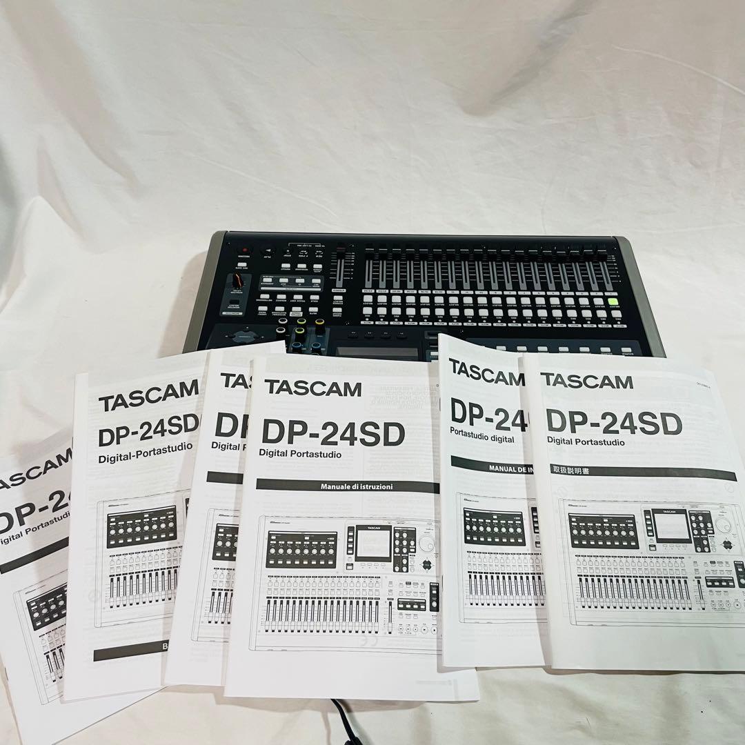TASCAM DP-24SD タスカム　24トラック マルチトラックレコーダー