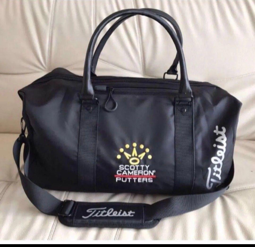 【新品同様】Titleist&Scotty Cameron ボストンバック