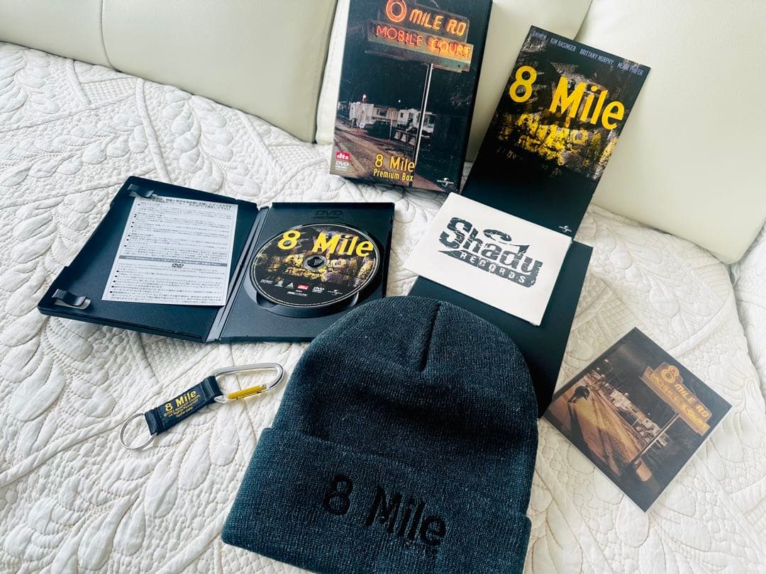 新品DVD☆エミネムEMINEMニット帽8MilePremiumBox非売品