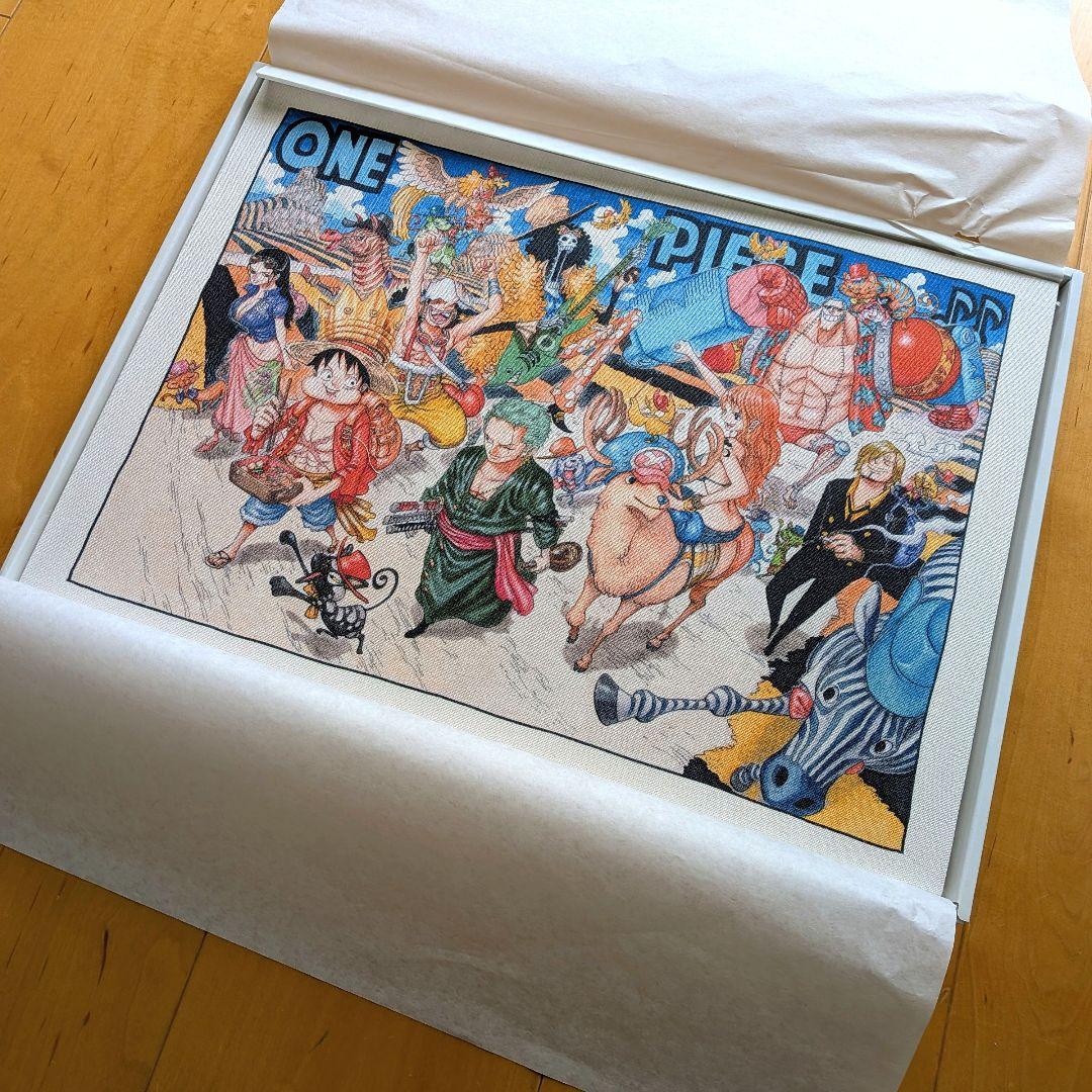 ONE PIECE 尾田栄一郎 原画 ファブリックパネル 2012