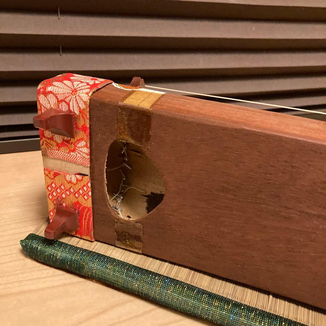 お琴 ミニ琴 13弦 木製 お琴の手びき