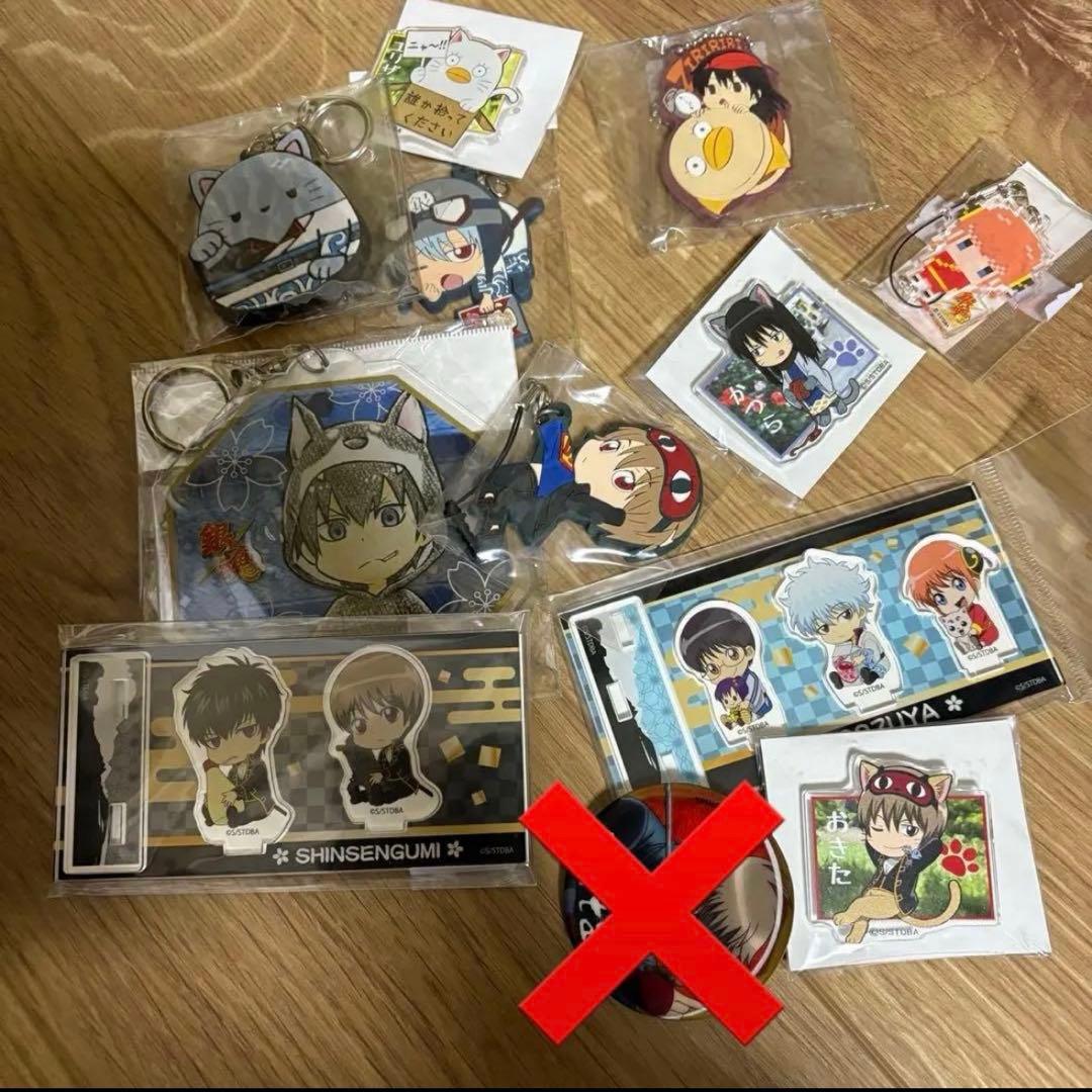 銀魂カード、缶バッジセット