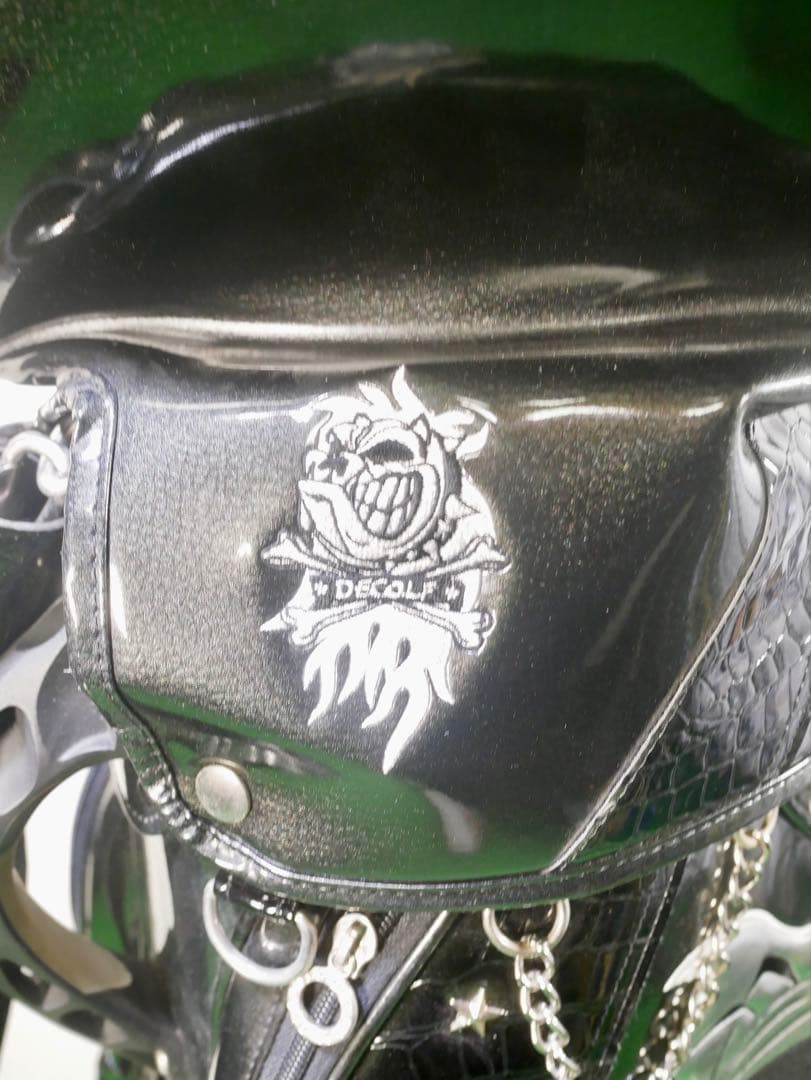 Decolf ゴルフバッグ・キャディバッグ 黒/緑　未使用