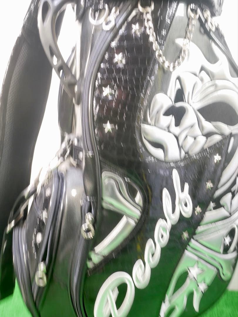 Decolf ゴルフバッグ・キャディバッグ 黒/緑　未使用