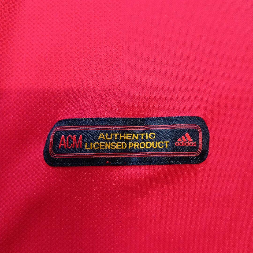 adidas ACミラン 01/02 3rdユニフォーム 赤