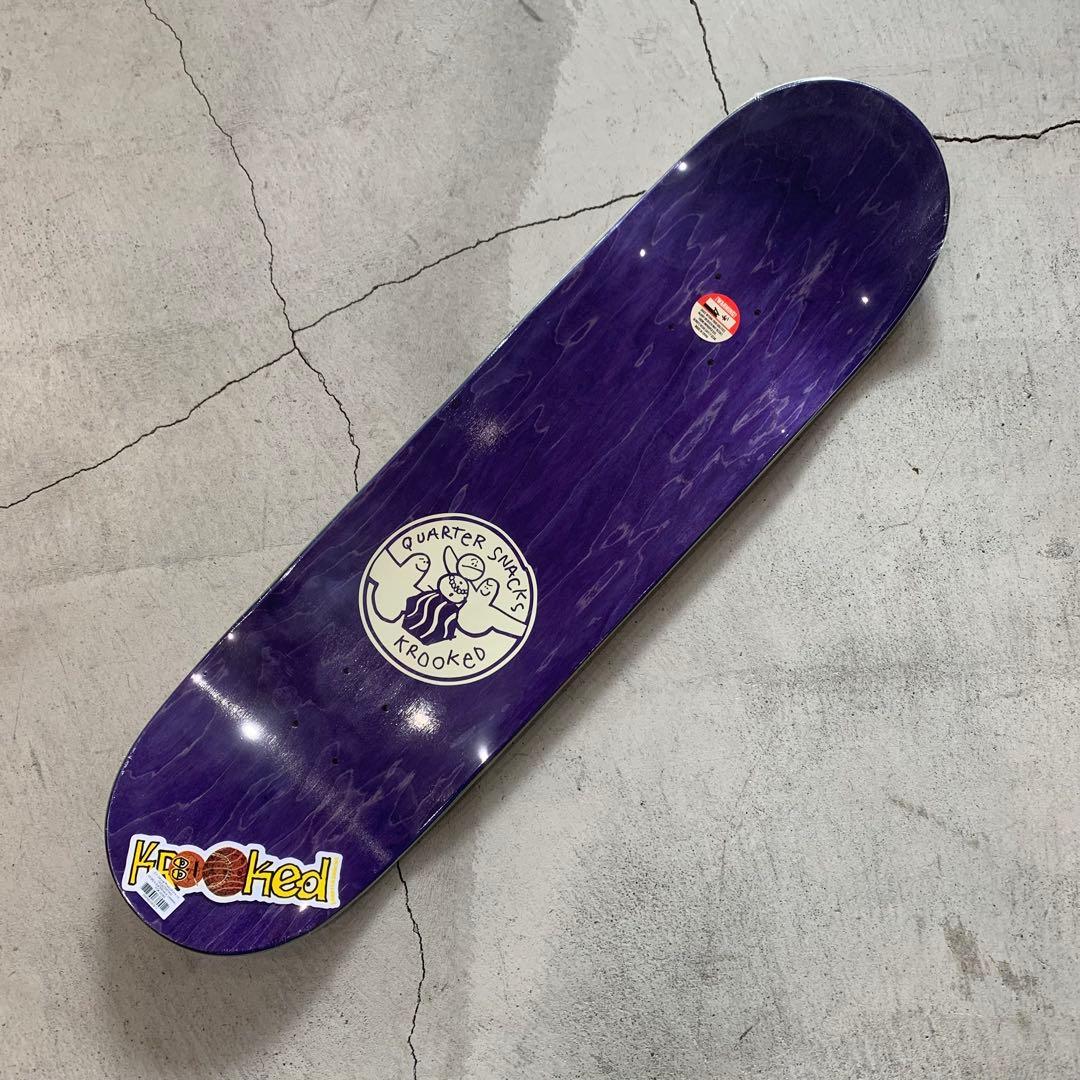 スケートボード Krooked x QUARTERSNACKS 8.5inch