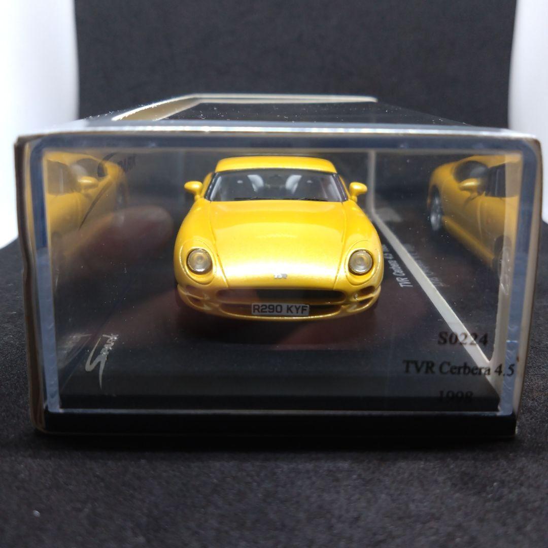 スパーク 1/43 TVR サーブラウ 4.5 1998 イエロー パール