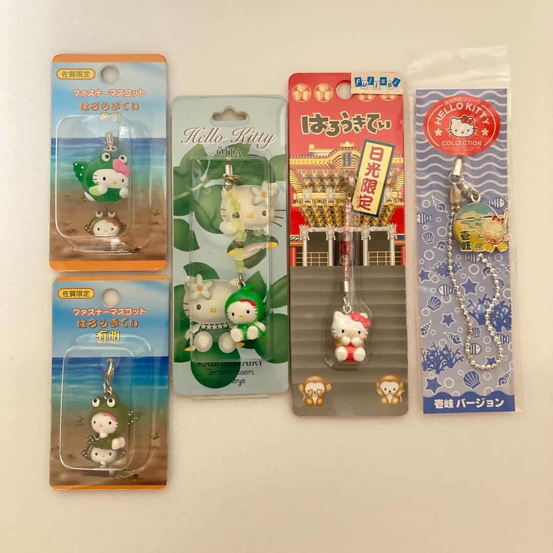 ハローキティ ご当地値付けストラップ おまとめ売り　41点