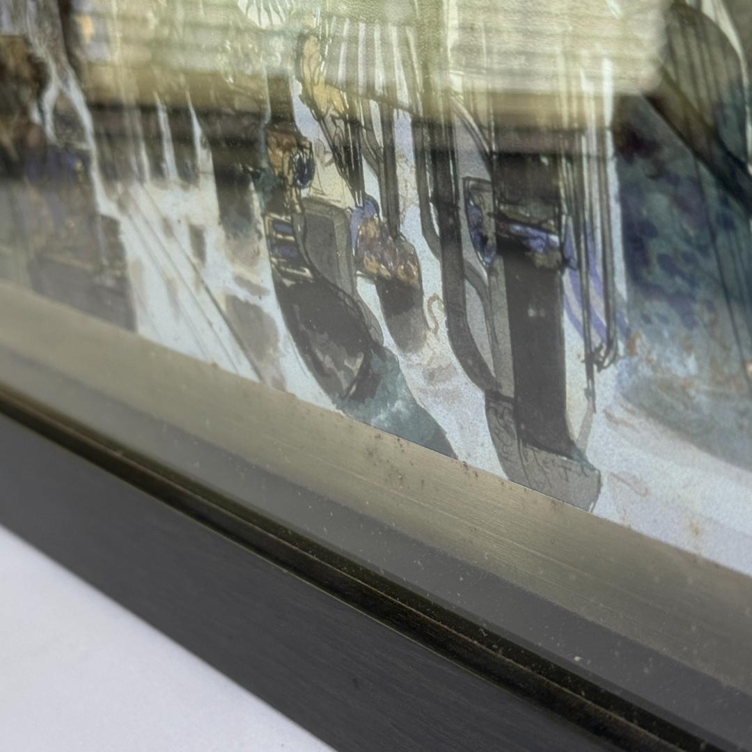 天野喜孝　FF6 街DX 版画 ティナ 魔導アーマー ファイナルファンタジー