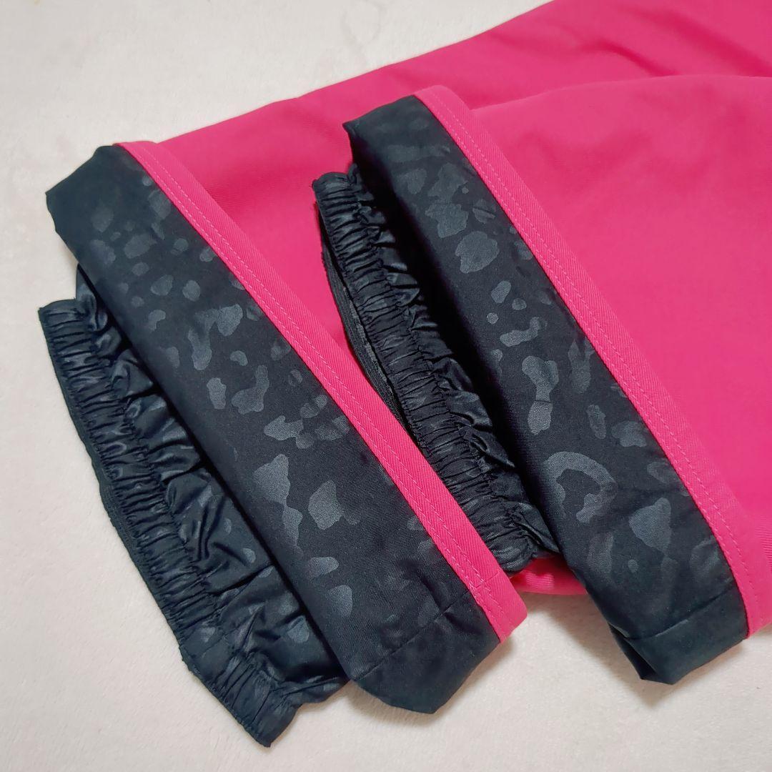 3177【新品】ボルコム スノボウェア パンツ ピンク キッズL（女性S相当）
