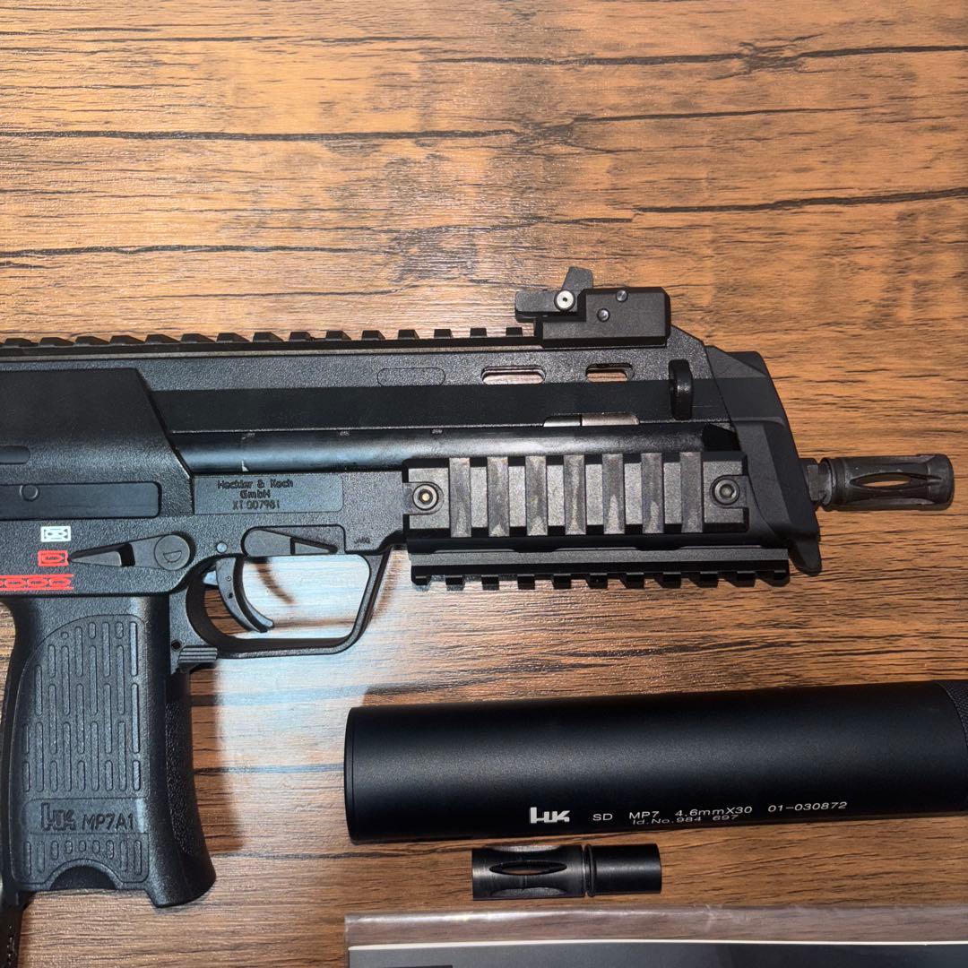 ※マガジン一本訳あり品 日本製 KSC MP7A1 タクティカル 他付属品付き