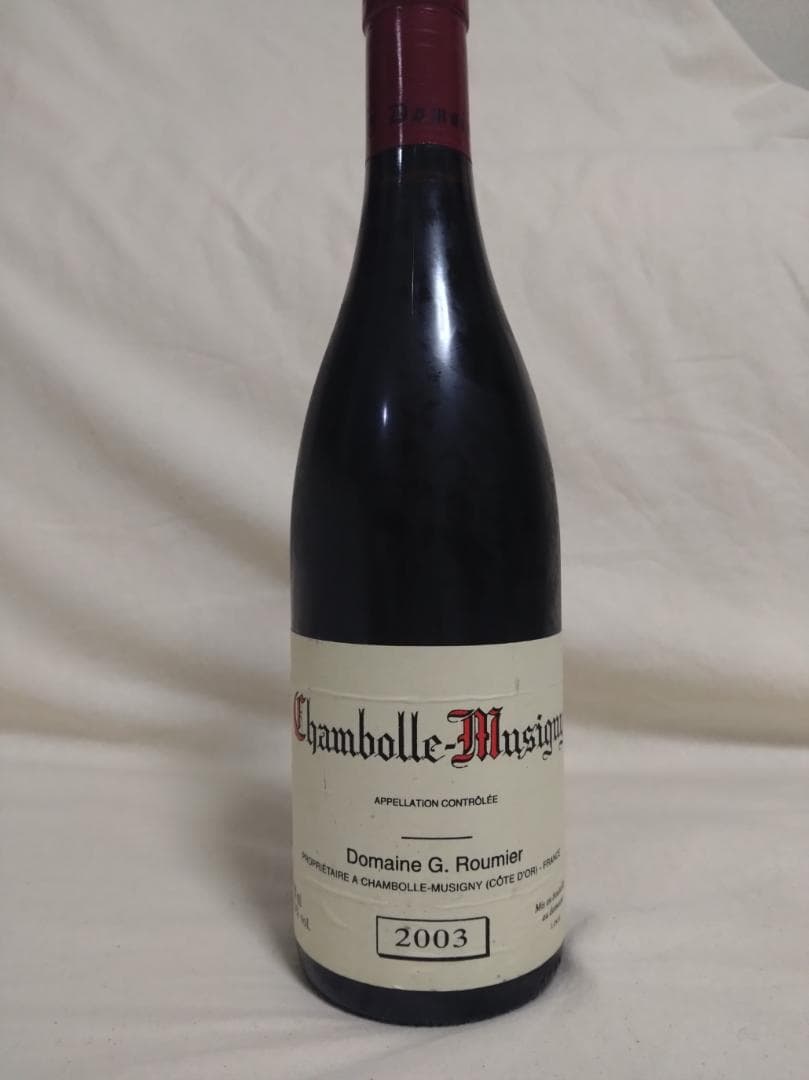 ジョルジュ・ルーミエ　シャンボールミュジュニー　2003