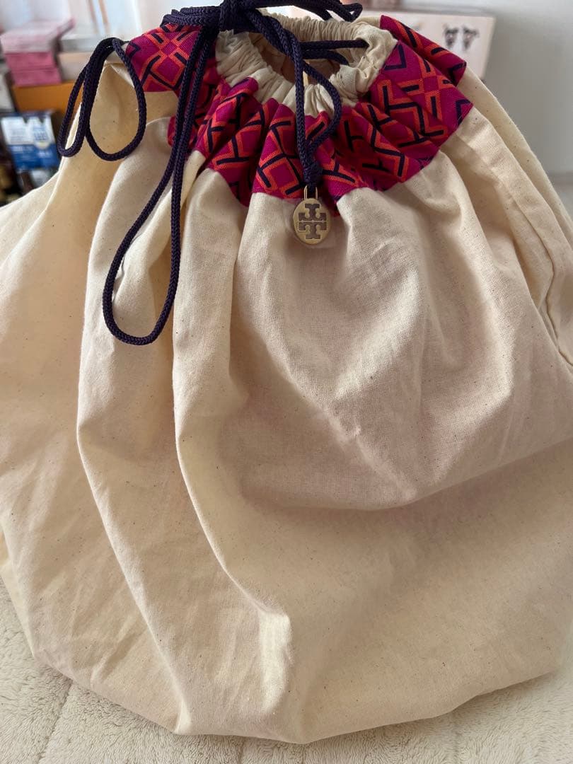 TORY BURCH 赤 ハンドバッグ