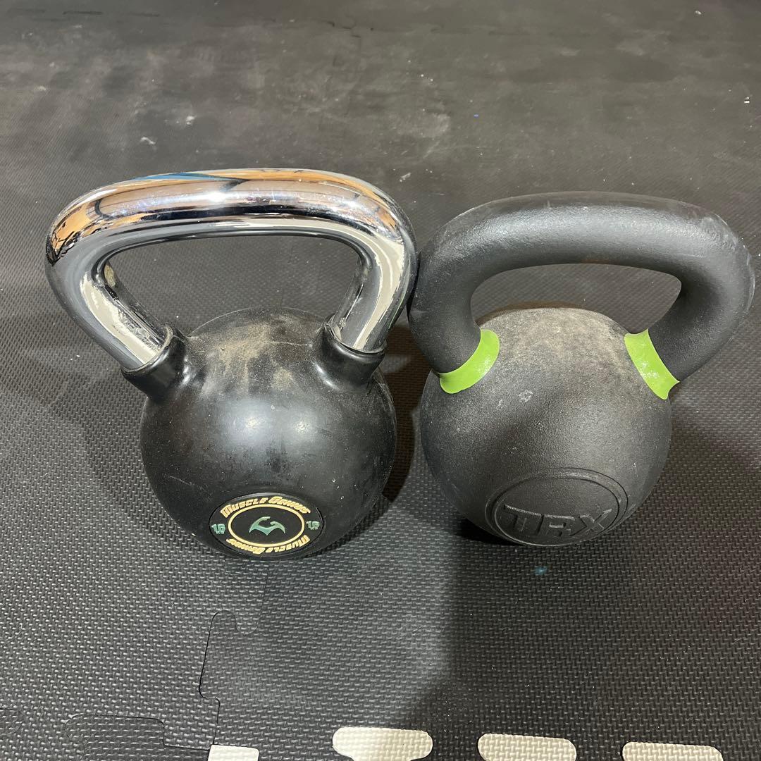 ケトルベル　16キロと20キロ