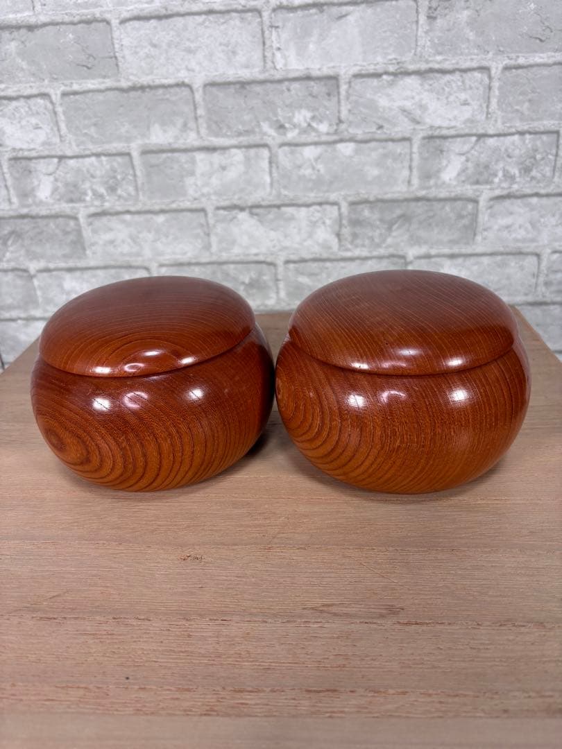 蛤碁石　雪印 35号　181個　那智黒　194個　欅碁笥