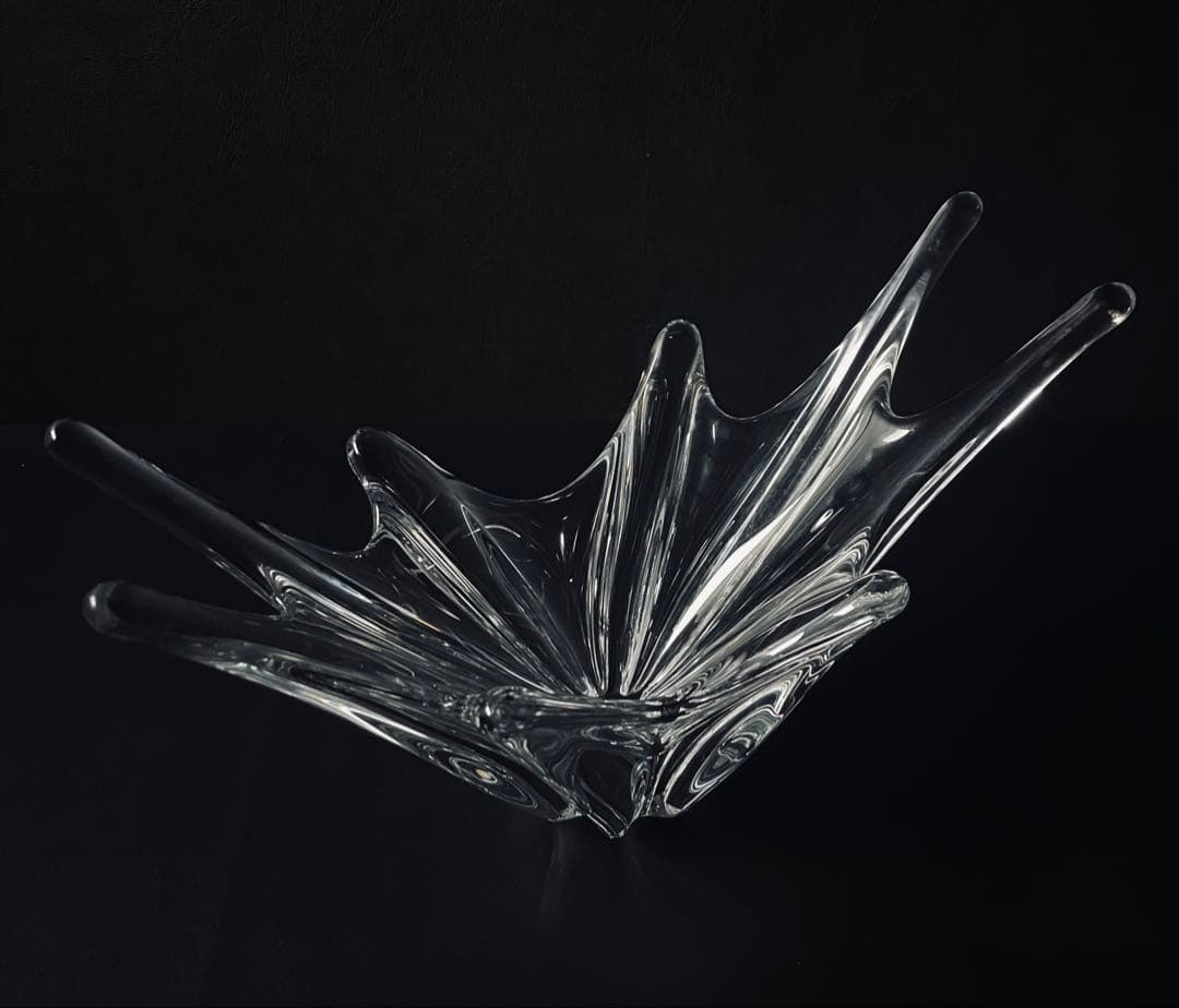 Baccarat バカラ/※3.6kg 大型クリスタル コンポート 珍型