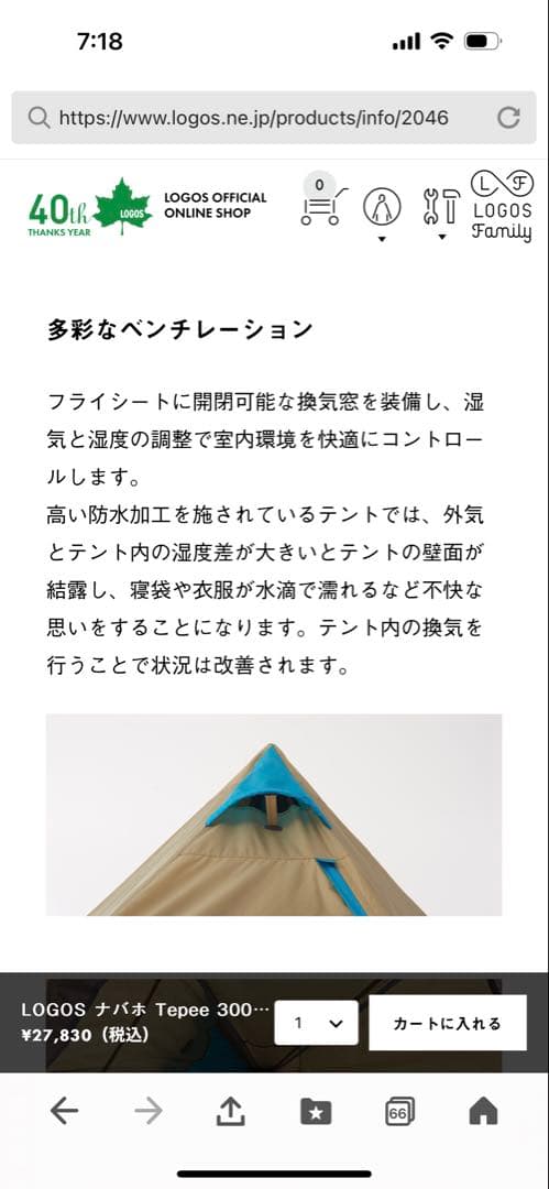 ロゴス　ナバホ300