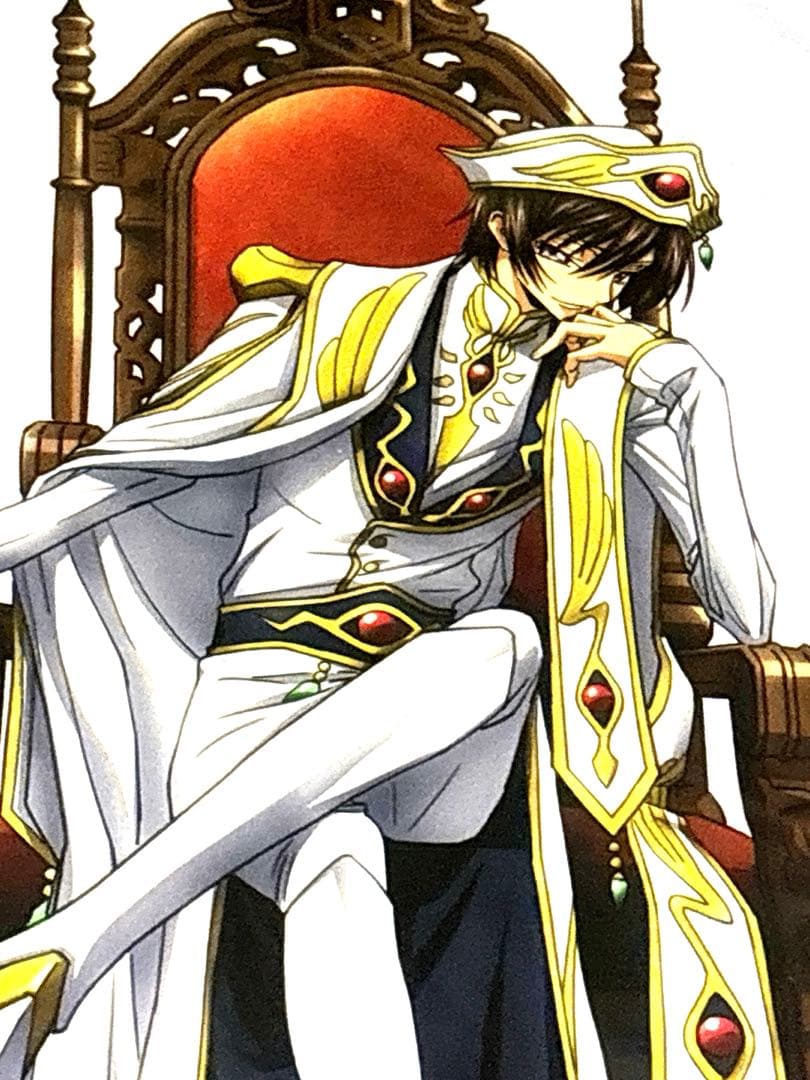コードギアス反逆のルルーシュ 複製原画 皇帝ルルーシュ ルルーシュ・ランペルージ