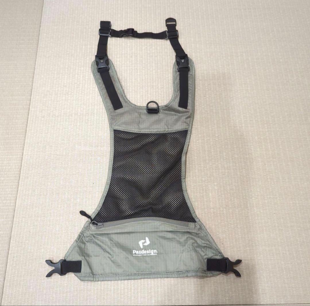 パズデザイン 3WAY パックベストⅡ 渓流 トラウト