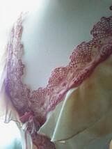 フレンチ アンティーク ワンピース*フランス ヴィンテージ 洋服レース服