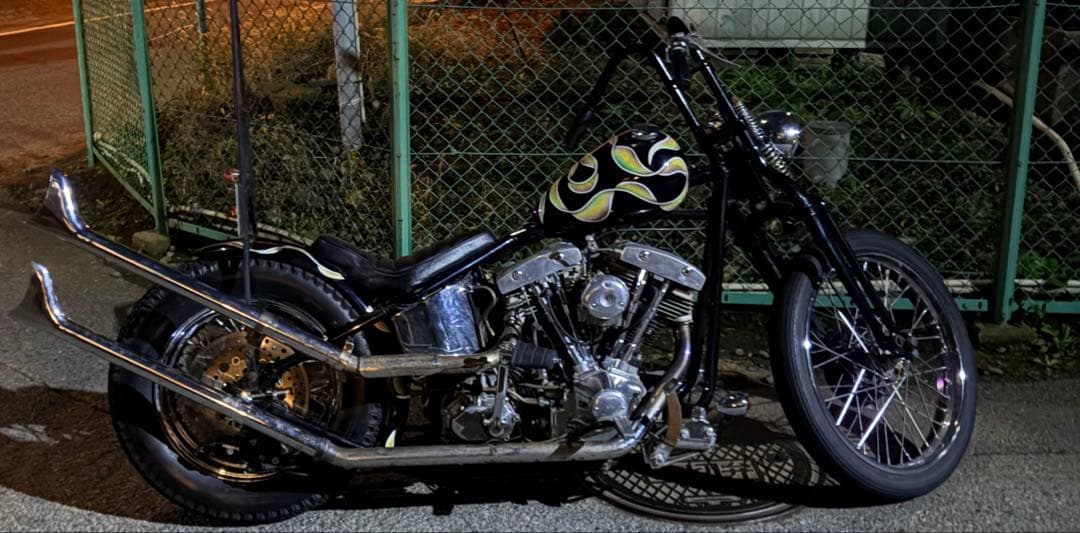 74スプリンガー　ショベルヘッド