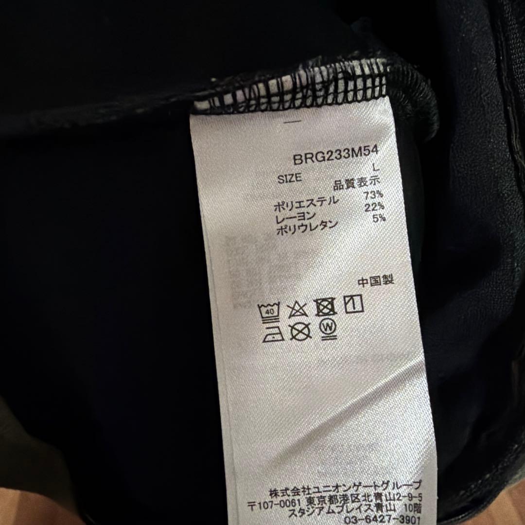 ブリーフィングゴルフ WARM 3Dロゴパーカー L