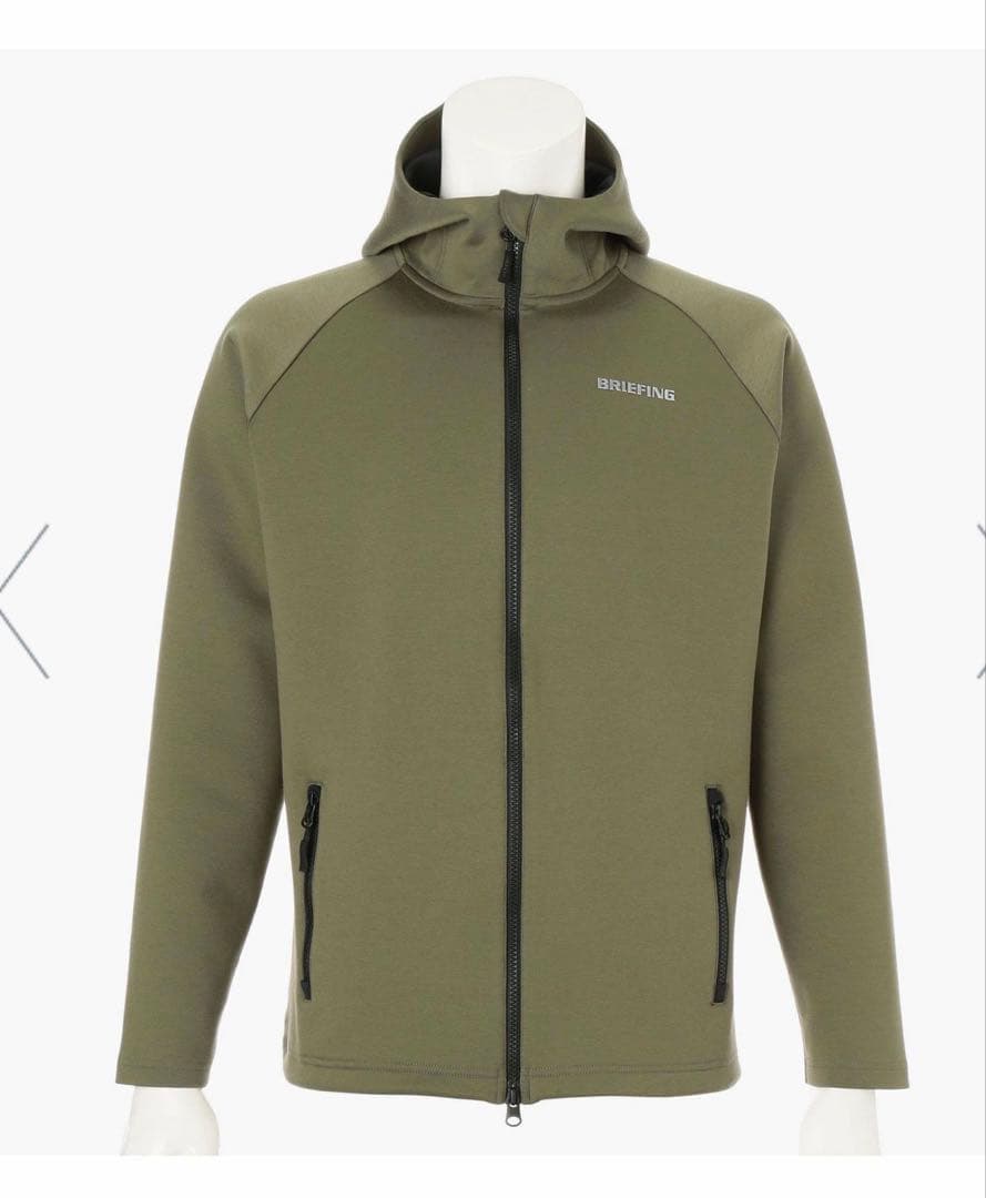 ブリーフィングゴルフ WARM 3Dロゴパーカー L