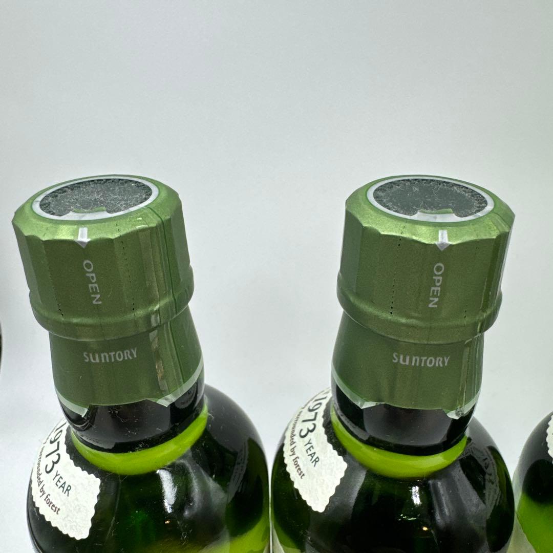 サントリー ウイスキー　白州 1973 180ml 43% 4本セット