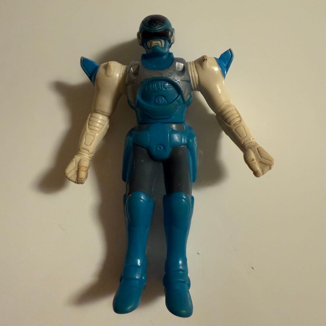 【当時品】電脳警察サイバーコップ ソフビ 4体セット