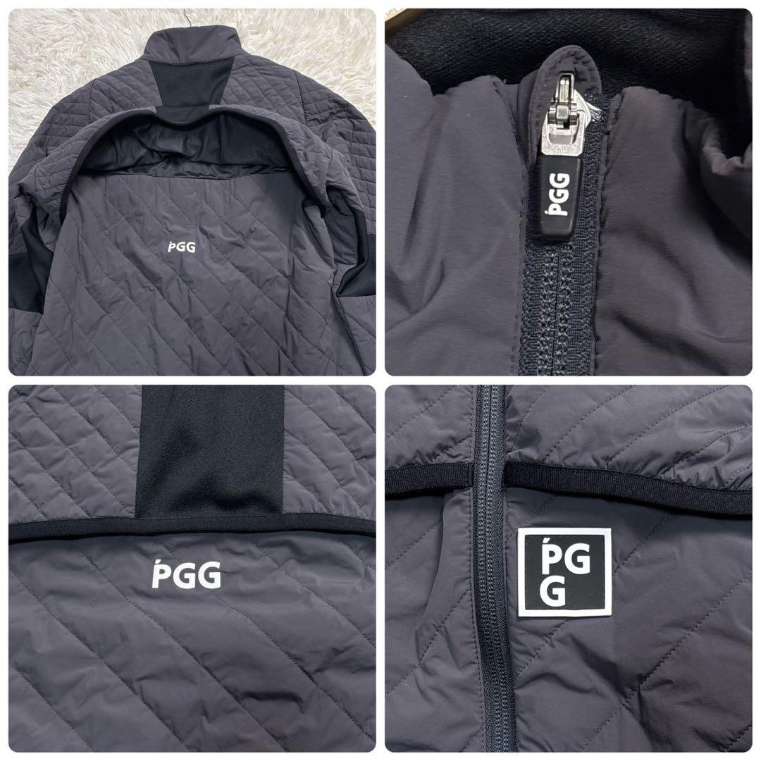 近年モデル⭐️パーリーゲイツ ジャケット スニード L ブラック ゴルフ 防風