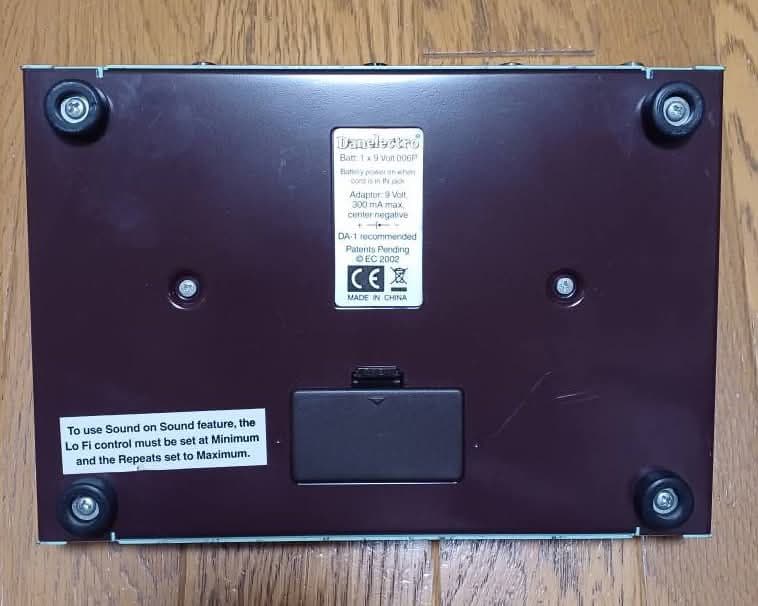 【Danelectro Reel Echo】ギター用エフェクター