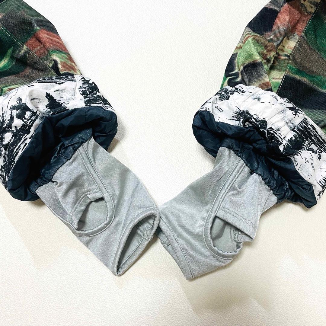 6662【美品】ボルコム　アノラックジャケット　メンズ　スノボウェア　カモフラ