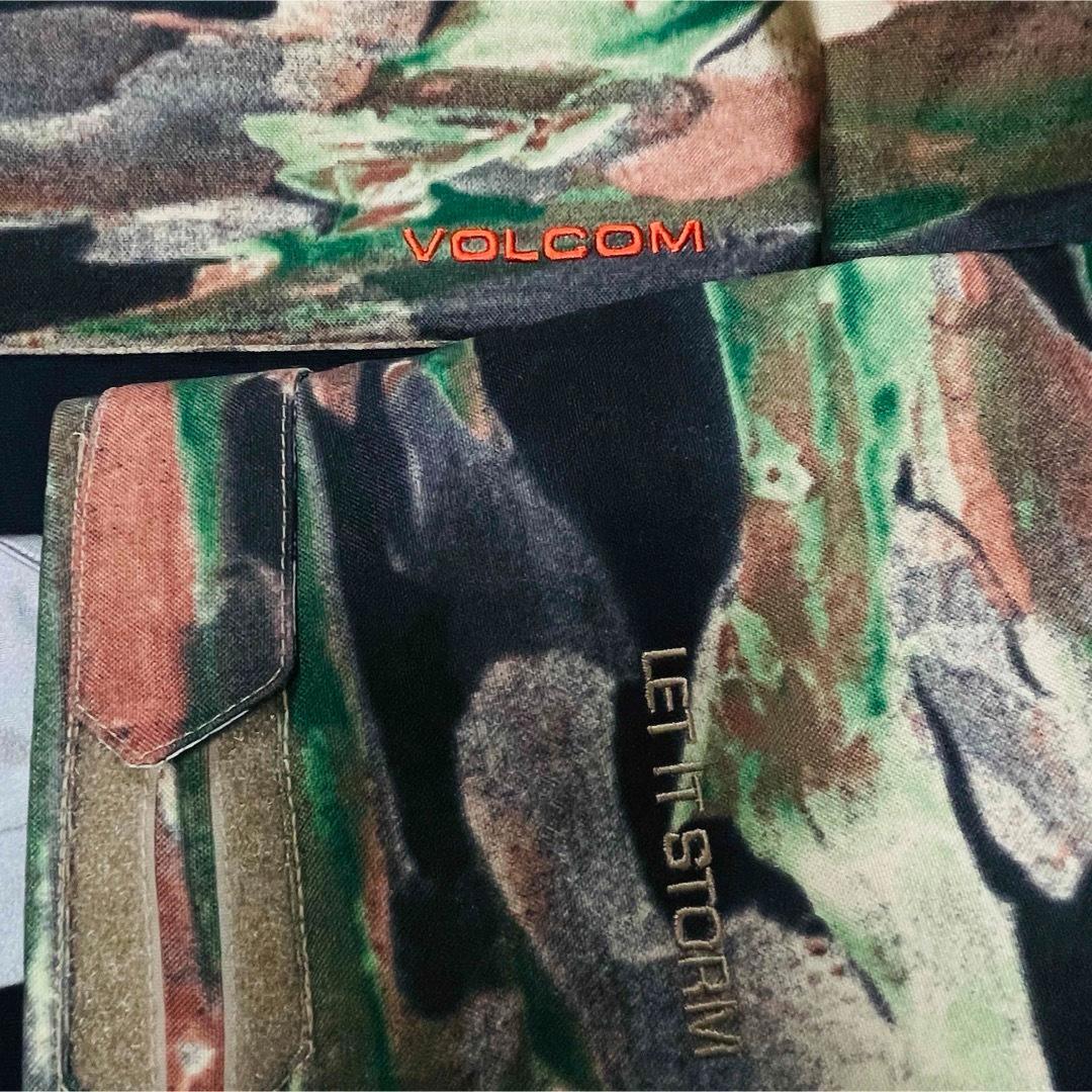 6662【美品】ボルコム　アノラックジャケット　メンズ　スノボウェア　カモフラ