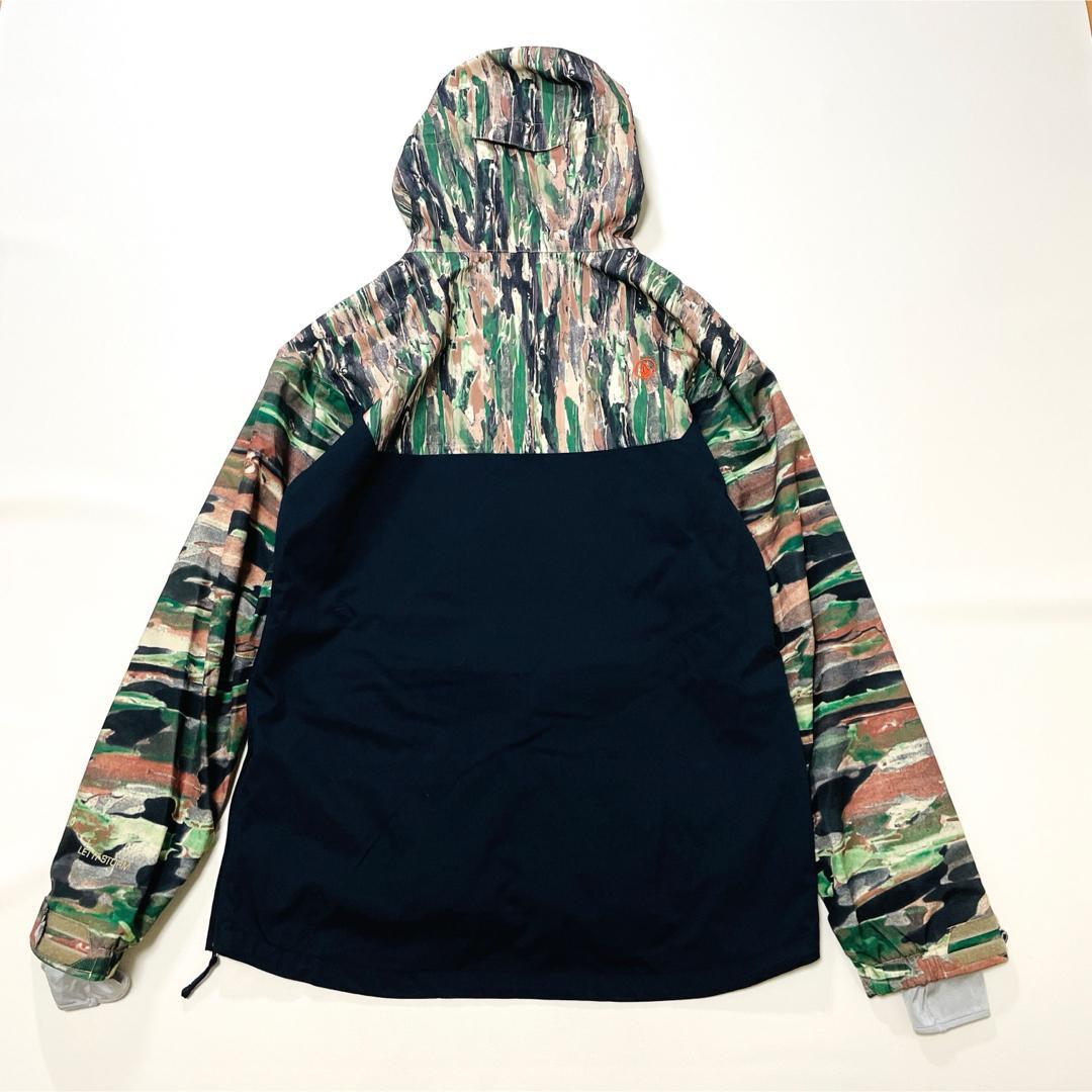 6662【美品】ボルコム　アノラックジャケット　メンズ　スノボウェア　カモフラ