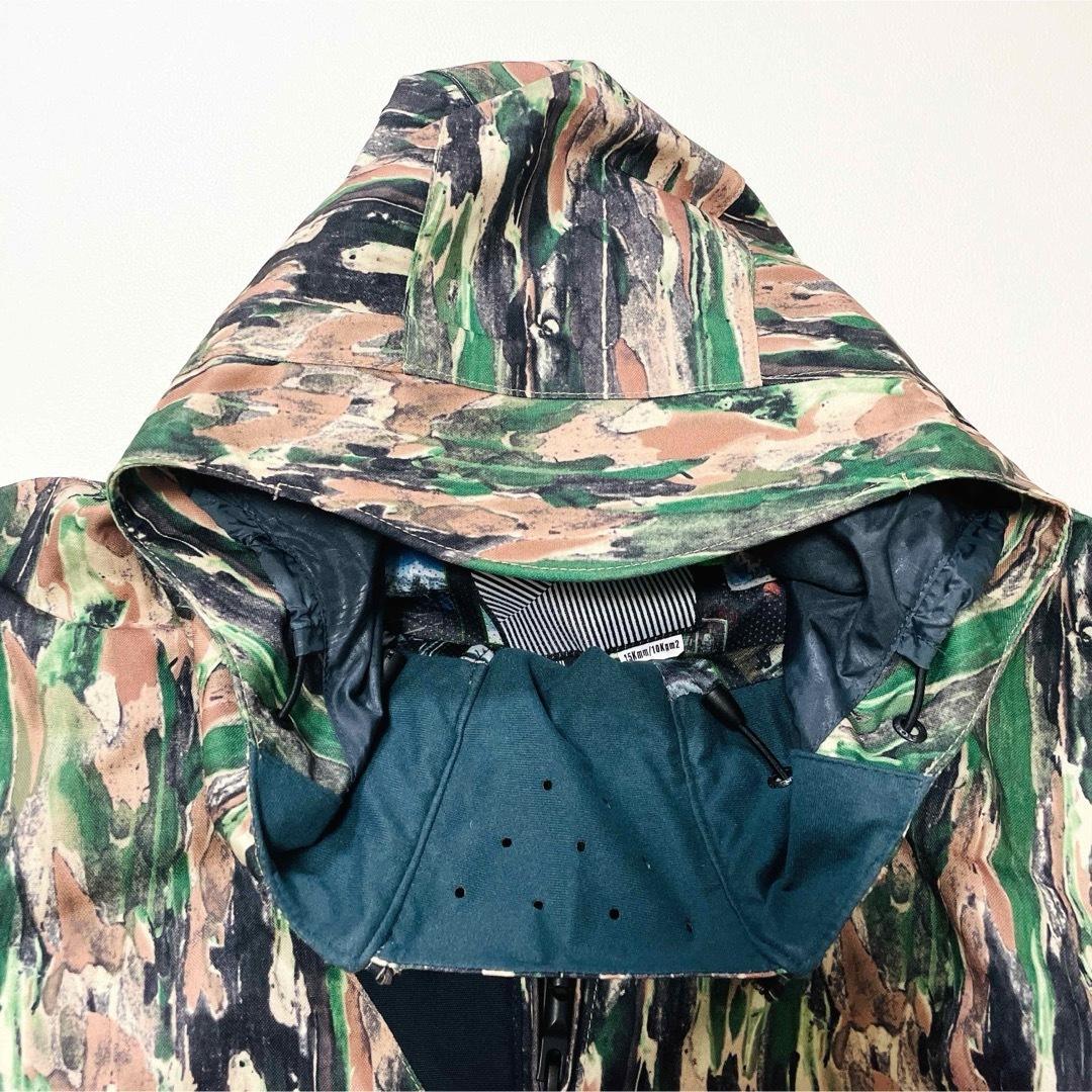 6662【美品】ボルコム　アノラックジャケット　メンズ　スノボウェア　カモフラ