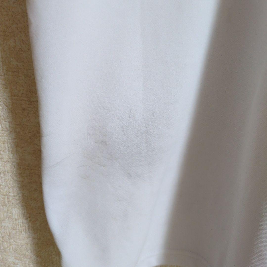 ブリーフィングゴルフ 刺繍 ロゴ ポロシャツ ゴルフウェア 白 L