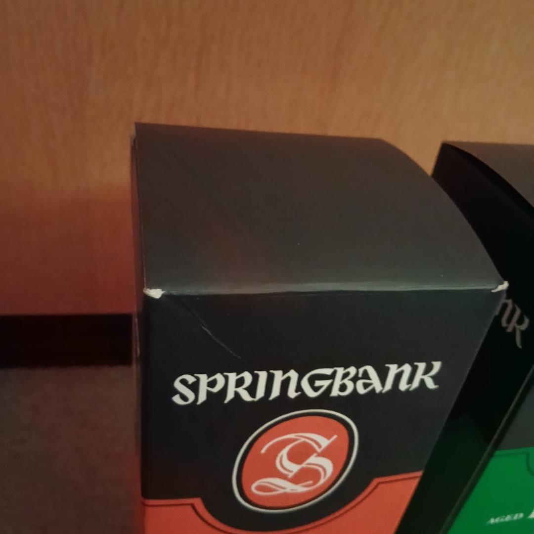 SPRINGBANK 10年 & 15年 セット　箱付き　新品未開封