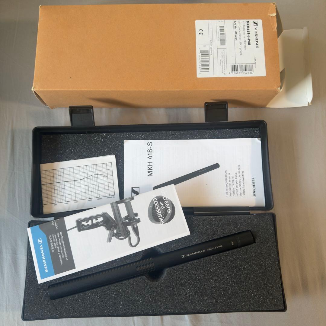 Sennheiser MKH 418 S P48 ショットガンマイク