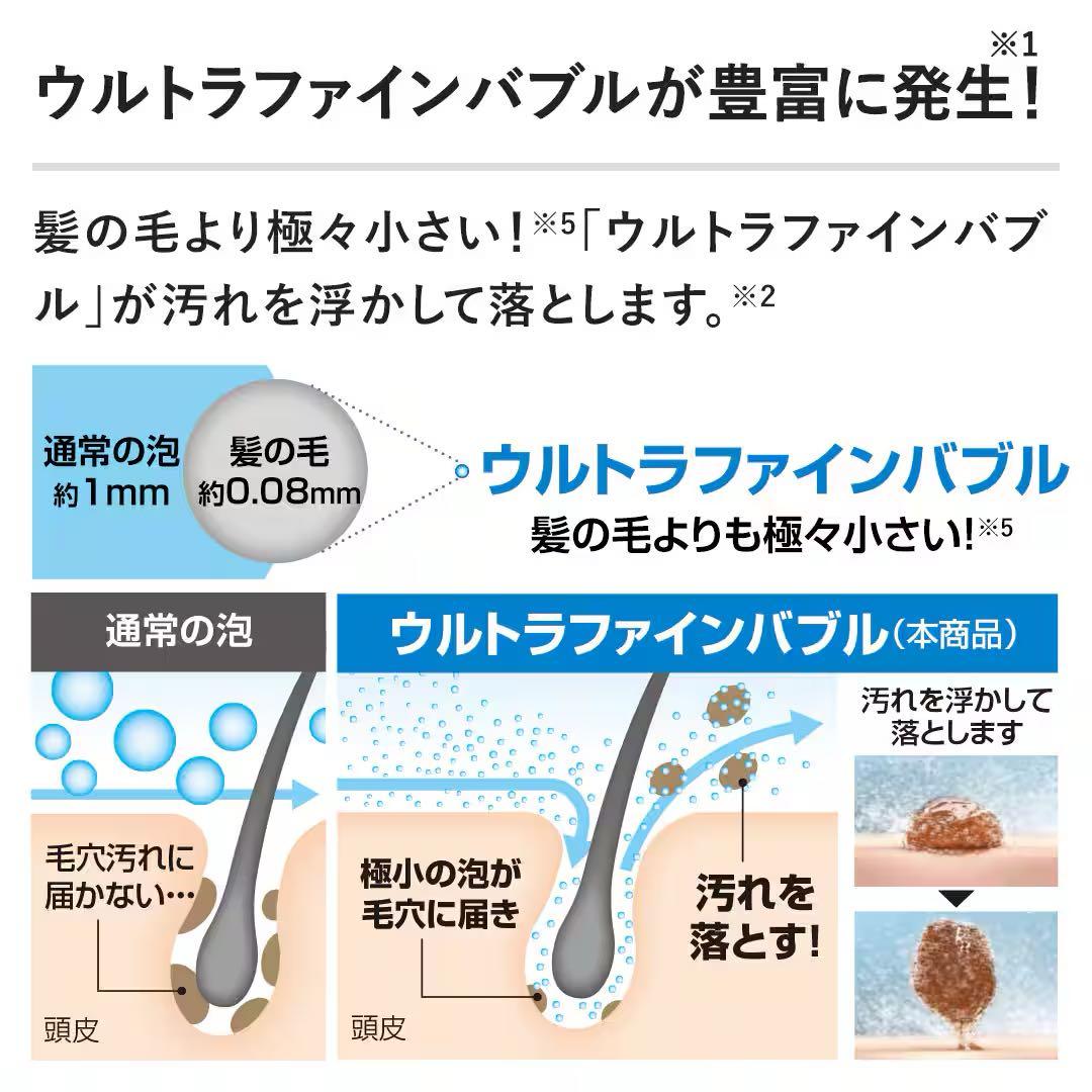 【新品未開封】ウルトラファインバブル節水シャワーヘッド