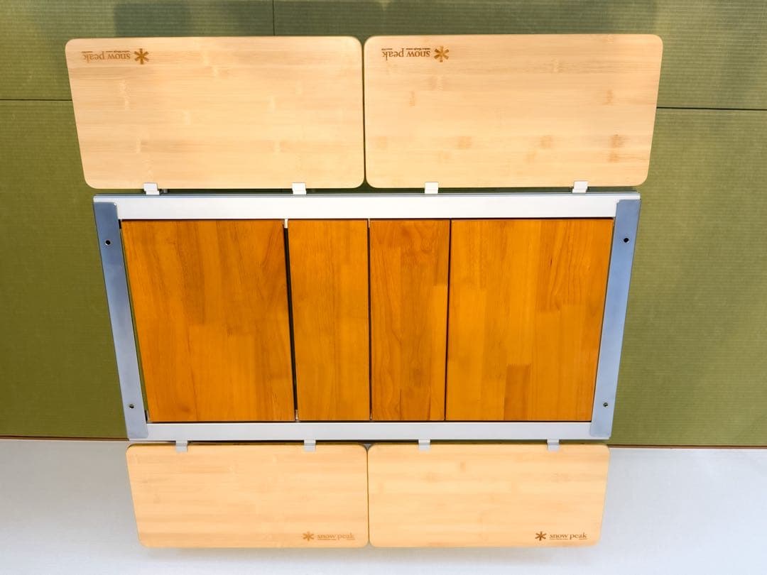 スノーピーク エントリーIGT CK-080スライドトップハーフ 竹 4枚セット